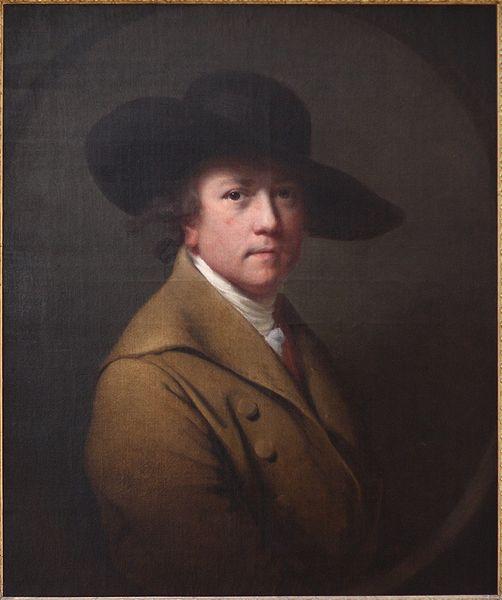 Joseph wright of derby Self portrait oil painting image